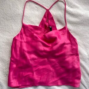 Zara open back crop top